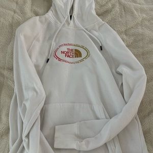 cute colorful north face hoodie